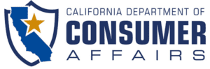 A blue banner with the words california state bar and equality written in it.